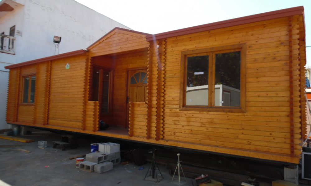 Betsy Trotwood Absay franja SUPER GANGA !! Mobil home ó Casa de madera móvil nueva a estrenar - de 50  m2 - La Casa de Madera