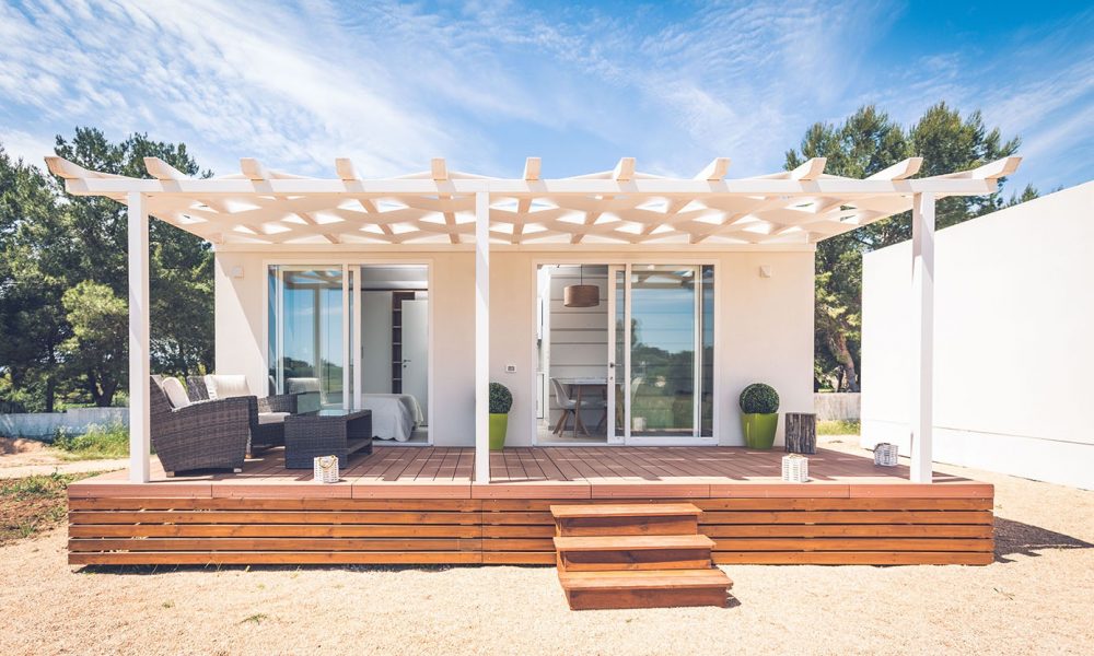 Casa modular de Chapa sandwich modelo Jerez de 50M2 en panel simple